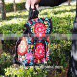 Delicate and Pretty Kids Backpack Handmade Small Funny Cute Kid Bag Beautiful Flower Embroidery Backpack Kid Bag thumbnail-2