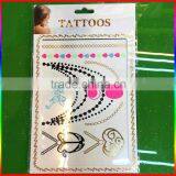 Metallic Gold Sexy Nake Woman Body Skin Safe Temporary Fluorescent Tattoo Sticker thumbnail-2