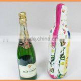 (GC-bottle-3 )PU leather beer bottle bag hard EVA bottle bag/case