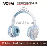 2014 Promotional Pretty Headphones With Customized Logo for Girls