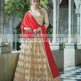 Indian Bridal Lehenga Saree Online Shopping thumbnail-5