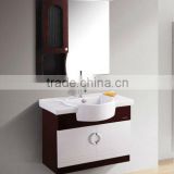 Bathroom nature wooden Cabinet basin 100% nature oak wooden DO-C3564