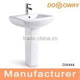 Ceramic Hot Sales European Simple Basin With Pedestal DW444 thumbnail-1