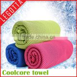 New material most popular sport cool ice Coolcore towel in summer