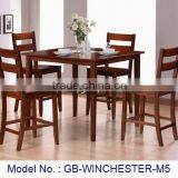 Wooden Dining Set, Wooden Furniture, Parson Set, Uphosterly Set, Wooden Chair, Dining Table thumbnail-1