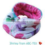 European Style Printed Minky Infant Scarfs Hot Pink For Girls Decor thumbnail-1