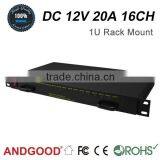 Power Supply Rack,DC 12V 20A Rack Mount Power Supply