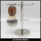 Handmade Synthetic Hair Wooden Handle Men Shaving Brush Beard Brush Shaving Stand