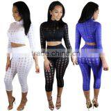 Bonvatt Europe and the United States Sexy Self Cultivation Spent Two Piece Bandage Pants Nightclubs thumbnail-1