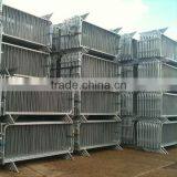 Galvanized or Powder Coated Crowd Control Barrier/ Temporary Fence Barrier/steel Pipe Barrier thumbnail-4