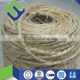 100% Sisal 6mm Rope, 3 Strand Twisted Sisal Fiber Rope for Decoration thumbnail-2