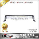 22in 120W High Power Offroad Powersports 4WD UTV ATV SUV 4x4 Racing Vehicles Farm Agriculture Equipment Led Light Bar thumbnail-1
