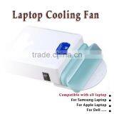 White Mini USB Notebook Laptop Cooling Fan Cooler Fan 5V thumbnail-2