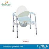 Cheap Price Hospital Folding Commode Chair for Elderly Without Wheels thumbnail-1