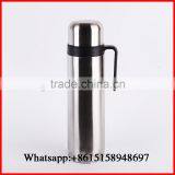 Stainless Steel Double Wall Thermo Flask With Straw Handle 1000ml Portable Thermos Jug Bottle OEM Welcomed thumbnail-5