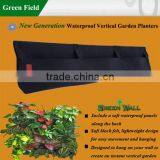 Green Field PVC Back up Degradable Felt Vertical Planters