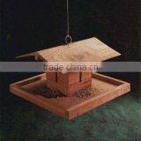 Square Wooden Bird Feeder thumbnail-1