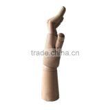 Lotus Wood Hand Adjustable Wooden Hand Mannequin Dispaly Jewelry Mannequin thumbnail-2