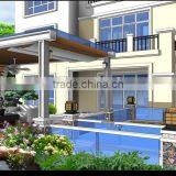 AutoCAD Drawing 3D Villa Interior And Architecture Rendering thumbnail-5