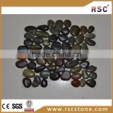 Dark colors perfect pebble stone , river stone pebble stone mesh