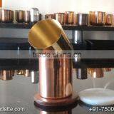 Private Label Brand Logo Choise New Design Brass Copper Candle Jar thumbnail-2