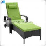 Outdoor Rattan Riverside Patio Reclining Sun Lounger