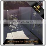 Laser Cut Powder Coated Aluminum Exterior Villa Entry Door thumbnail-4
