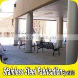 Interior Decor Circular Stainless Steel Post Pillar Cladding thumbnail-1