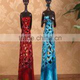Carving Africa Sexy Woman Resin Sculpture For Sale thumbnail-1