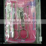 2016 Cheapest Hot Sale Manicure Set Nail Clipper &pedicure Set With Pvc Bag thumbnail-2