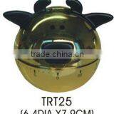 Golden Color Plastic Bull Shape Countdown Mechanical Timer/kitchen Timer thumbnail-1