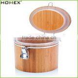 Eco-Friendly Spice,Food, Sugar,Tea Storage Use Seal Canister Lucky Bamboo Pots Jar/Homex_Factory thumbnail-1