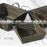 Cheap Wholesale Palstic Storage Basket for Living Room Bedroom thumbnail-1