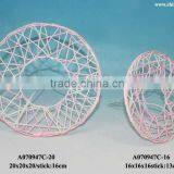 Rattan Flower Holder thumbnail-1