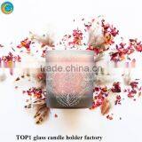 Jar Candles uk 4 Lattice Gold Votive Holders