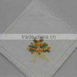 100% Cotton Embroidered Table Napkins With Hemstitch, Set of 6, Various Designs thumbnail-5