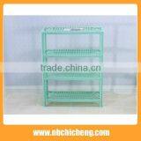 4 Layers Plastic Waterproof Shoe Rack thumbnail-1