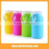 Silicone Outdoor Sports Bottle Silicone Foldable Water Bottle thumbnail-1