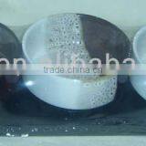 Set of 3 Hand Printing Ceramic Snack Dinner Plate,snack Tray thumbnail-1