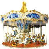 Happy Amusement Park Rides Luxury Electric Carousel thumbnail-1