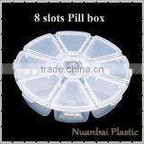 10cm Round 8 in 1 DIY Coils Box Plastic Storage thumbnail-1
