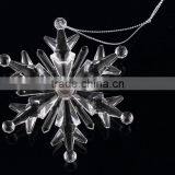 Led 7colors Light Plastic Acrylic Christmas Snowflake Ornament thumbnail-4