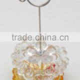 New Design Acrylic LED Lighting Heart Gift Box Card Holders for Desk Decor thumbnail-5