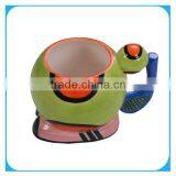 Ball Shaped Ceramic Funny Coffee Cups thumbnail-1