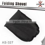 Portable Three Section Foldable Shovel Rubber Handle thumbnail-3