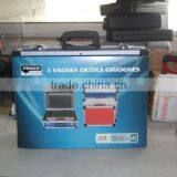 Red or Blue 3pcs Aluminium Tool Case