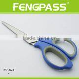 S1-1044A 7" 2Cr13 Stainless Steel Blade With PP+TPR Plastic Handle Plastic Scissor thumbnail-1
