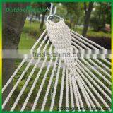 Patio Yard Portable Camping Hollow Soft Cotton Rope Hammock thumbnail-4