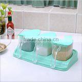 Custom Home Kitchen Plastic Food-Grade PP Seasoning Box Spice Case Golden Supplier In ShenZhen Factory thumbnail-1