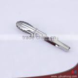 Mirror Full Stainless Steel BBQ Serving Food Tongs (HFT-SS01E) thumbnail-3